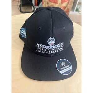 UConn Huskies Champs Hat Top Of The World Snapback 2023 NCAA National